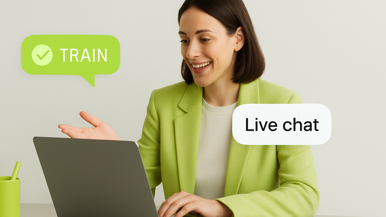 New Sales Trainer from Sandwich: Learn in Live Chat